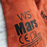 Кожаные перчатки WS MARS, коровья кожа, размер 10